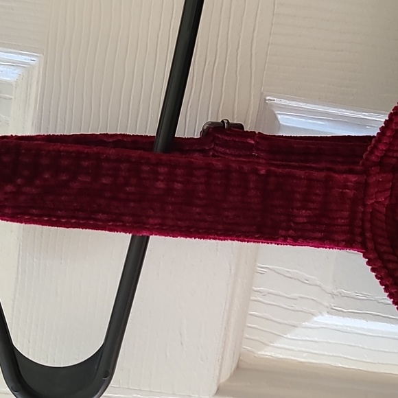 SO BRAND WOMENS JUNIOR PLUS BEAUTIFUL BURGUNDY CORDOROY JUMPER/PENAFORE XXL - Picture 4 of 16